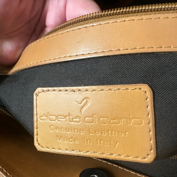 Alberta Di Canio genuine Leather Tote - Picture 4 of 5